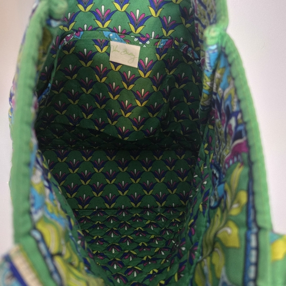 Vera Bradley Tote in Emerald Paisley Retired‎ 2014 Pattern